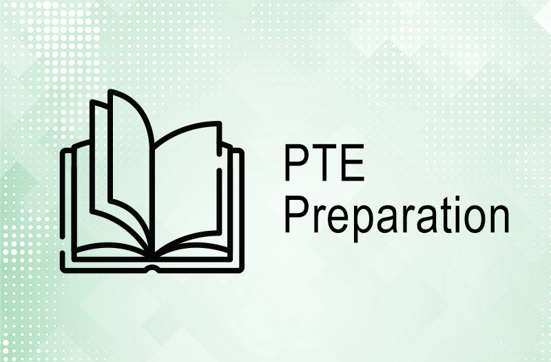PTE-Preparation training program illustration