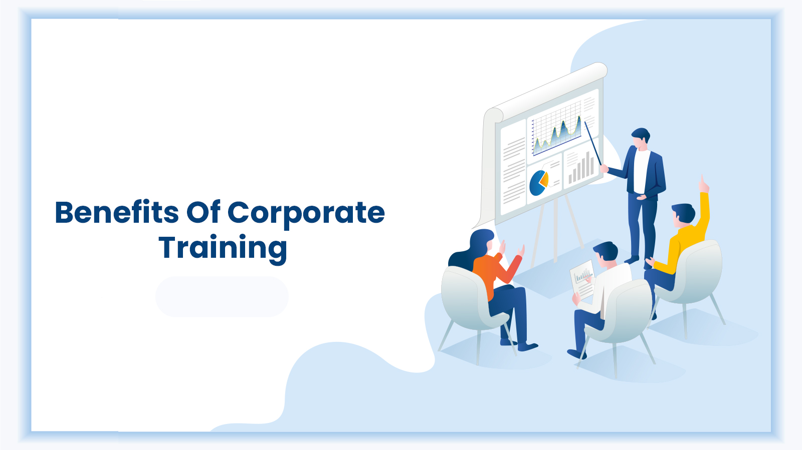 Feature image for blog on Benefits of corporate training
