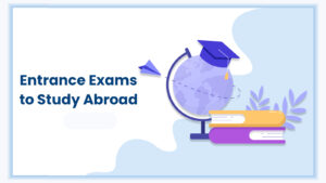 Feature image for the blog on English entrance exams to study abroad